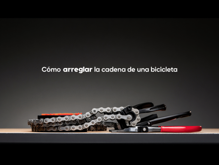 Como arreglar la cadena de la bici paso a paso